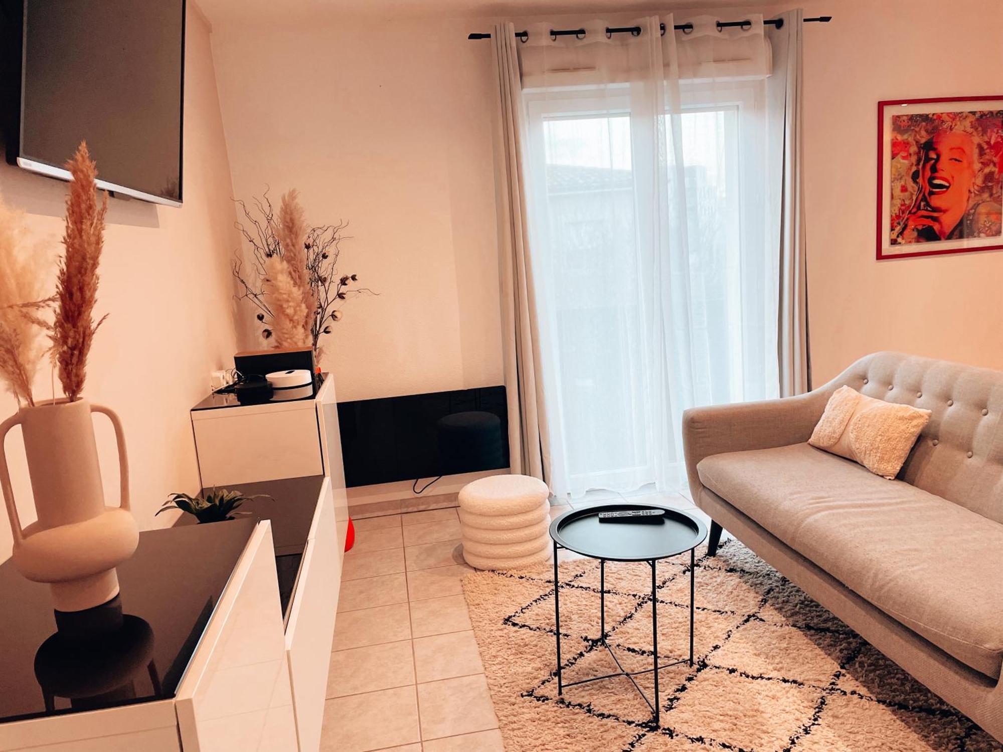 Elegant T2 Blagnac - Parking -Aeroport-Airbus- Meett Appartement Buitenkant foto